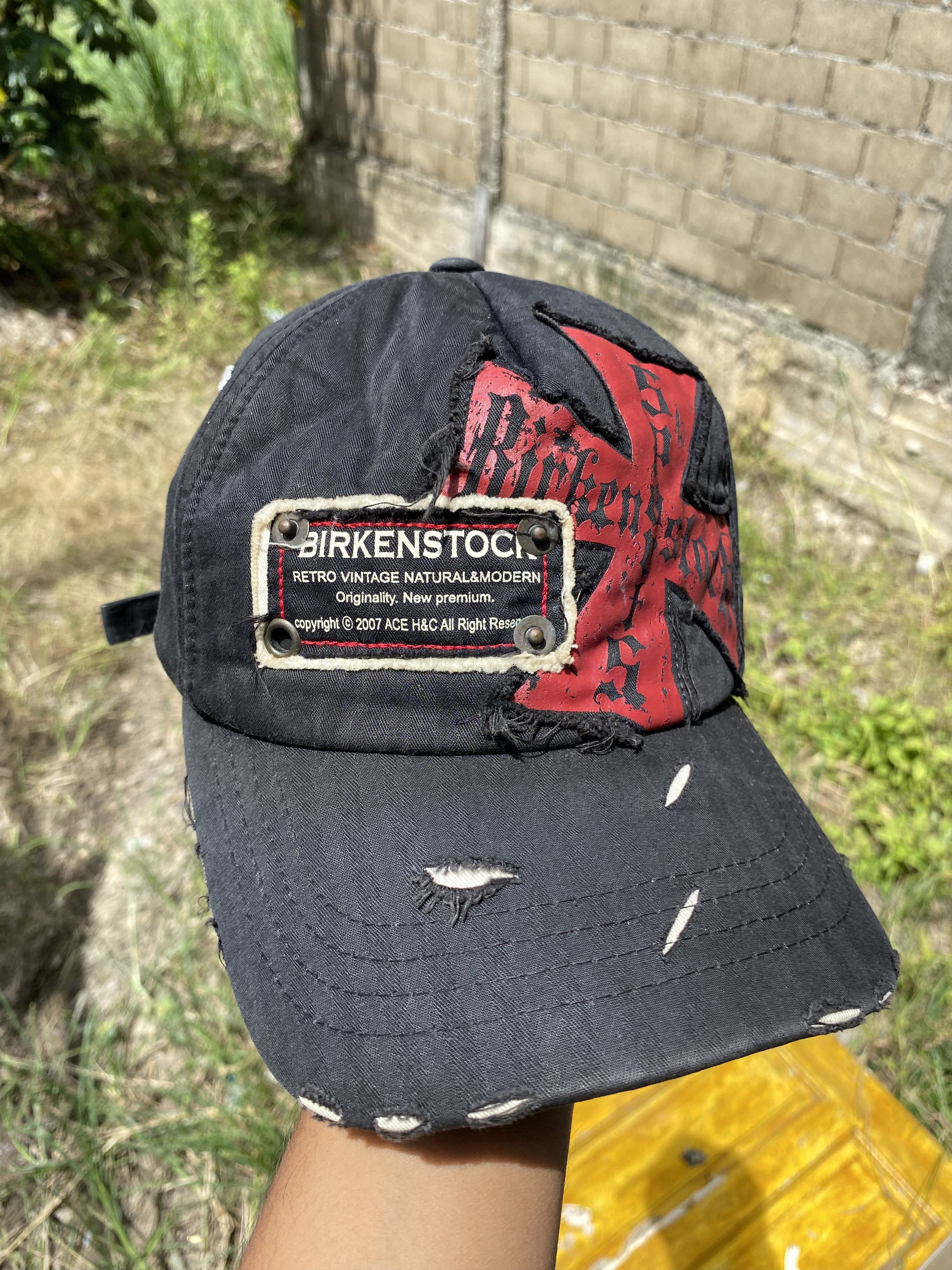 PPFM Birkenstock distressed hats grunge style Size ONE SIZE - 3 Thumbnail
