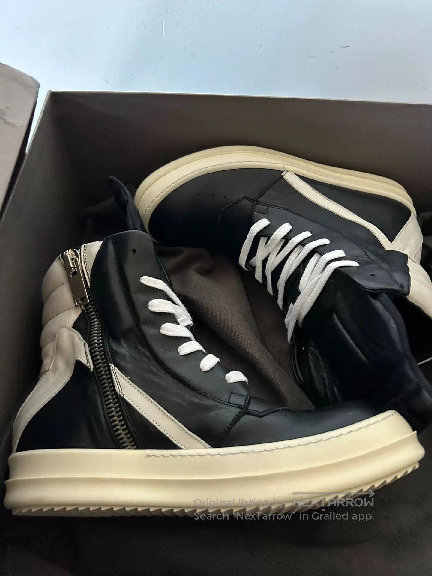Rick Owens Rick Owens Leather Shoes Size 38. Size US 5 / EU 37 - 7 Thumbnail