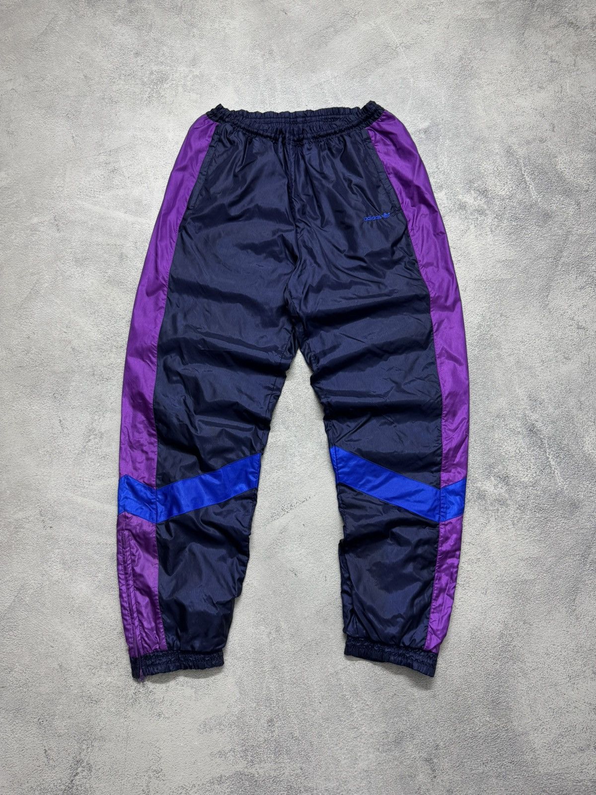 Adidas Vintage Adidas Nylon Track Suit Very Rare Retro 90’s Size US L / EU 52-54 / 3 - 14 Thumbnail