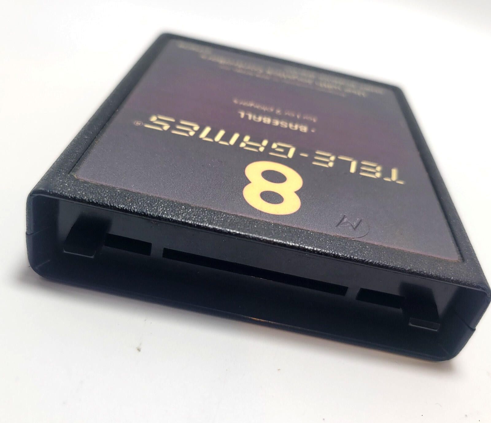 Sears Baseball - 8 Tele-Games (Sears Tele-Games / Atari 2600) Cart Size ONE SIZE - 4 Thumbnail