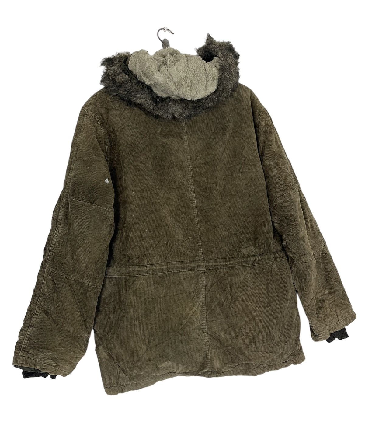 Giordano × Vintage GIORDANO EST 1981 CUDUROY PARKA JACKET Size US XL / EU 56 / 4 - 11 Thumbnail
