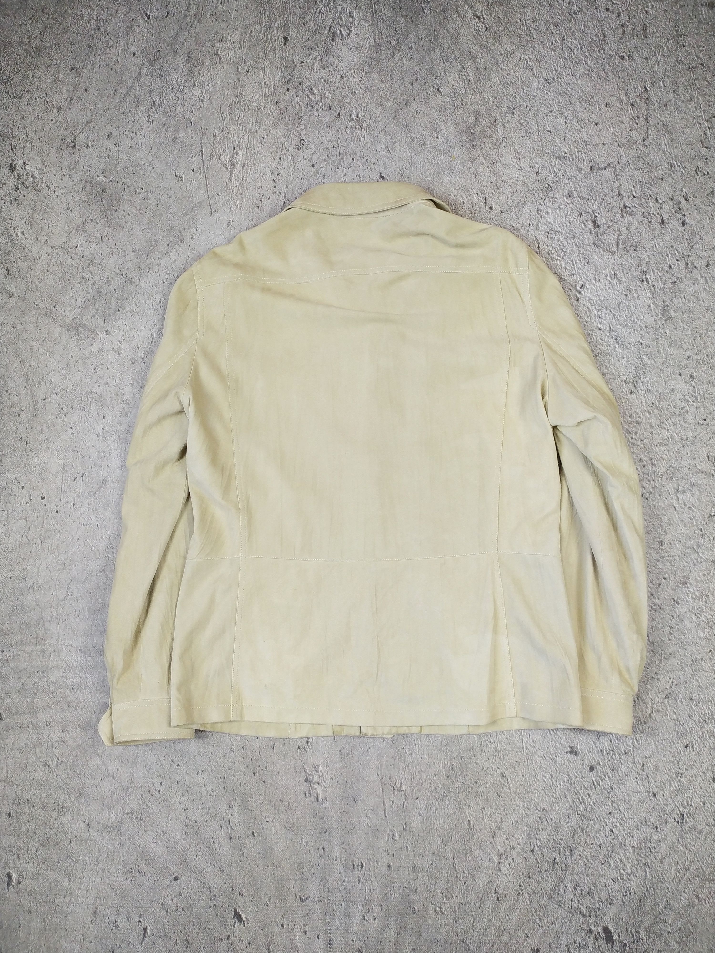 Ermenegildo Zegna Ermenegildo Zegna - suede leather jacket Size US L / EU 52-54 / 3 - 5 Thumbnail