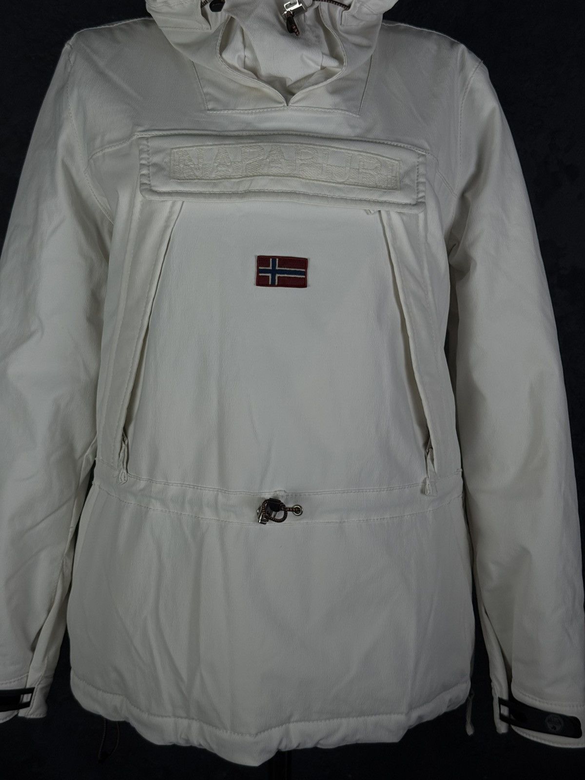 Napapijri Vintage Napapijri Skidoo Anorak Jacket Fleece Outdoor Size XL / US 12-14 / IT 48-50 - 5 Thumbnail