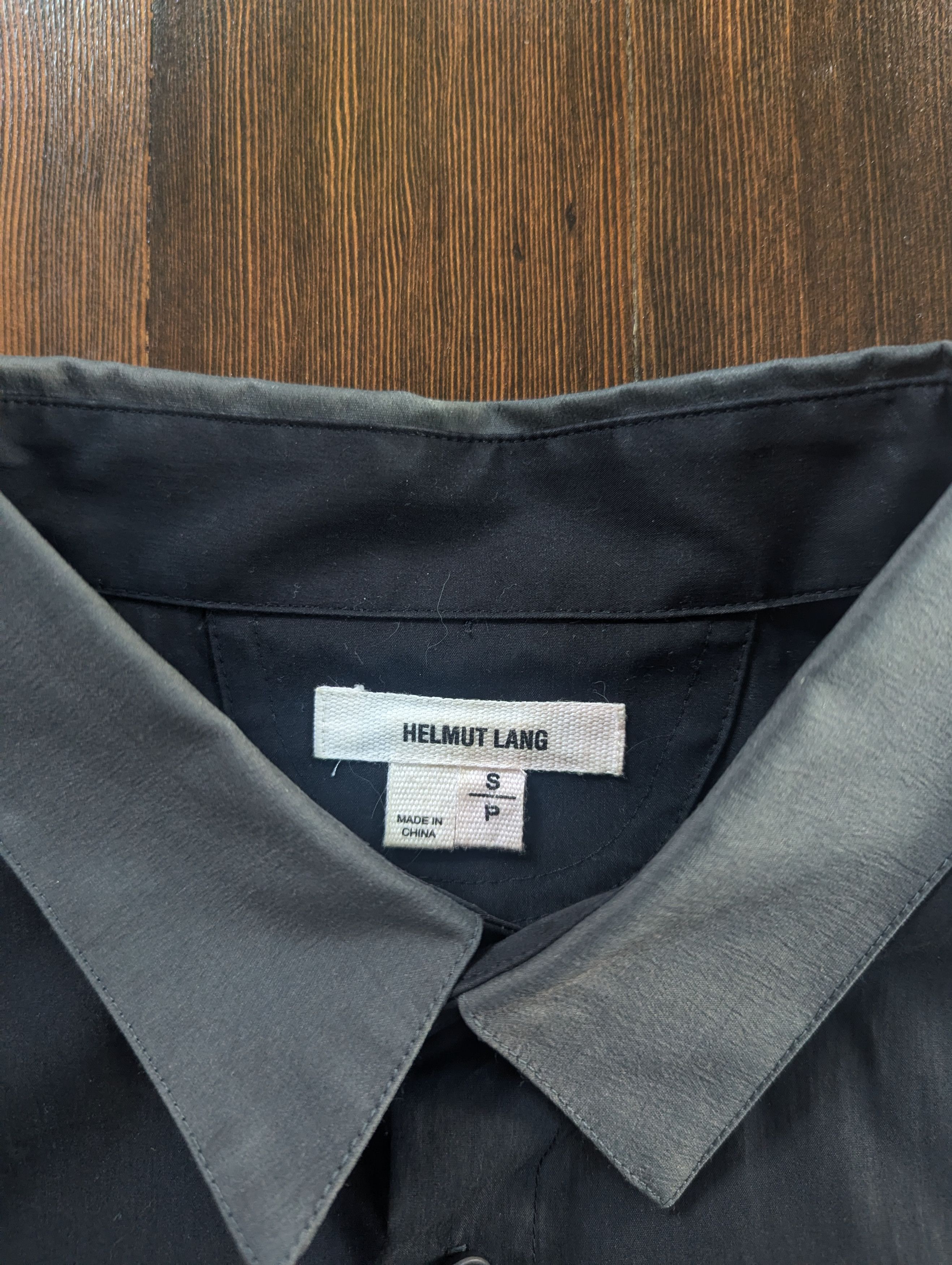 Helmut Lang Helmut Lang Paneled Button Up Size US S / EU 44-46 / 1 - 3 Thumbnail