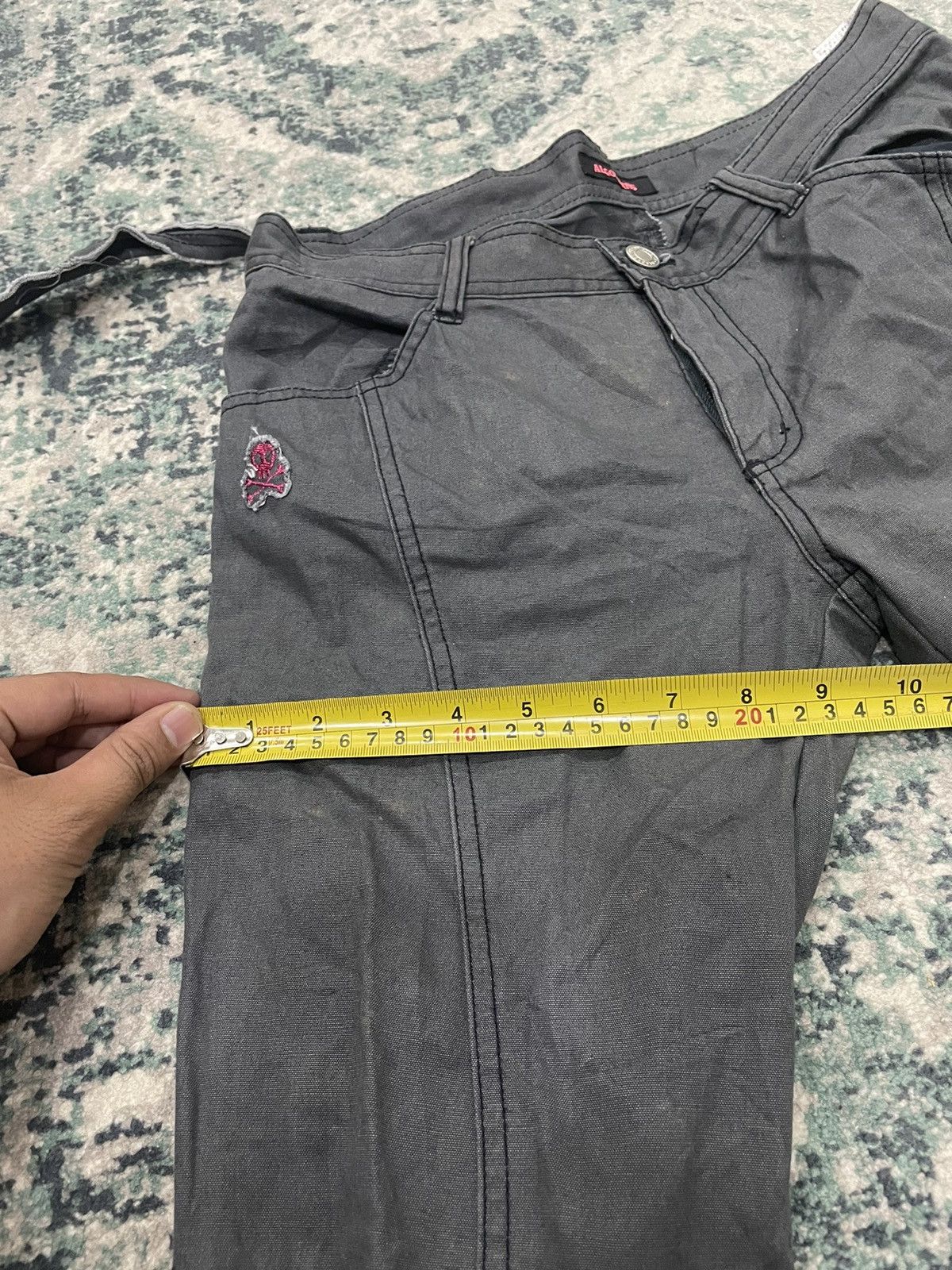 20471120 Algonquins Seditionaries Bondage Pants Flared Size US 29 - 10 Thumbnail