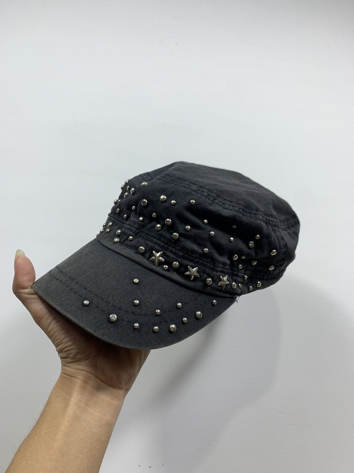 Hysteric Glamour Vintage Cadet studded hat comando Size ONE SIZE - 1 Thumbnail