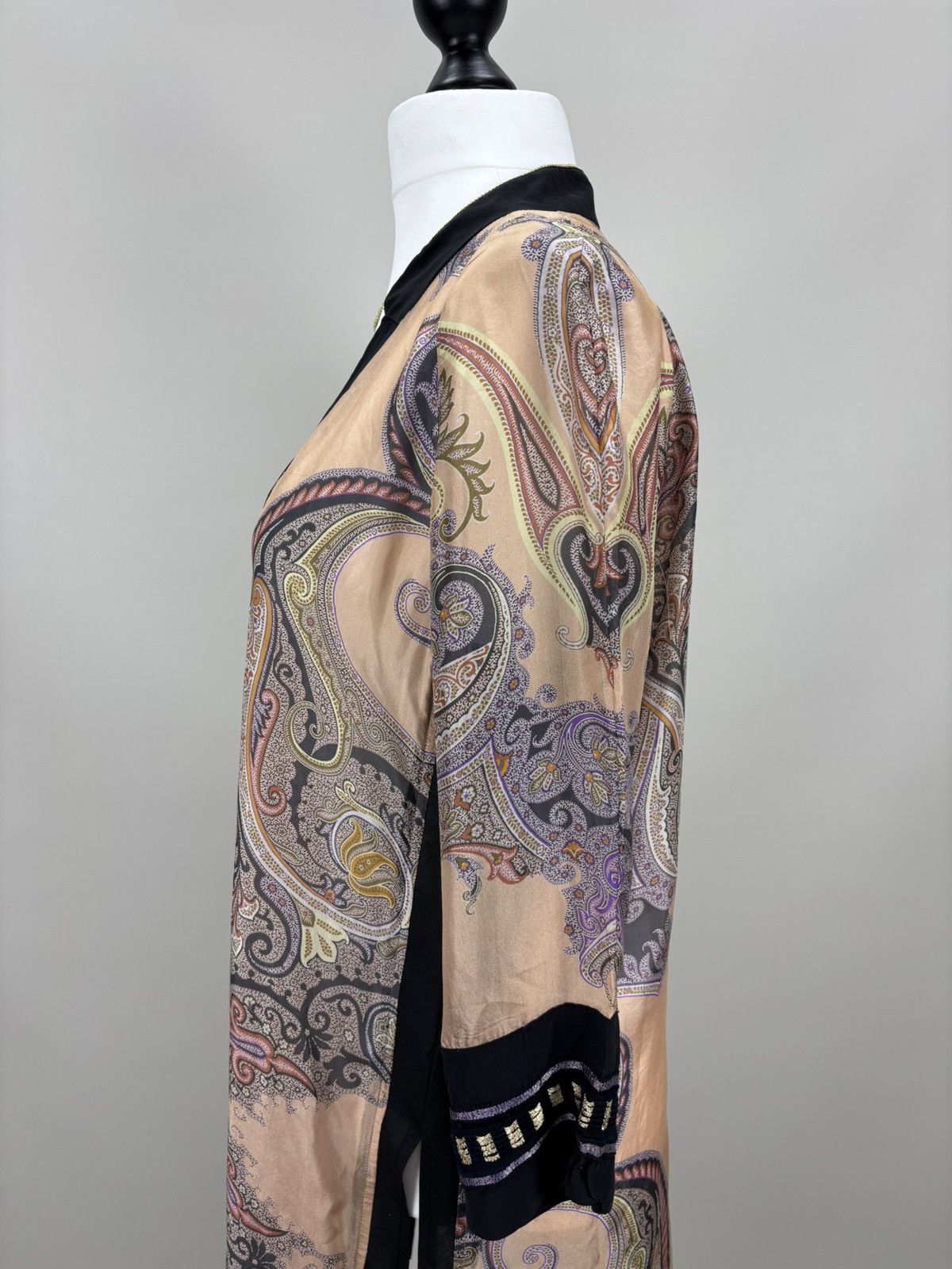 Designer × Etro Womens silk dresses ETRO Size 42 Color Multicolor Size M / US 6-8 / IT 42-44 - 10 Thumbnail
