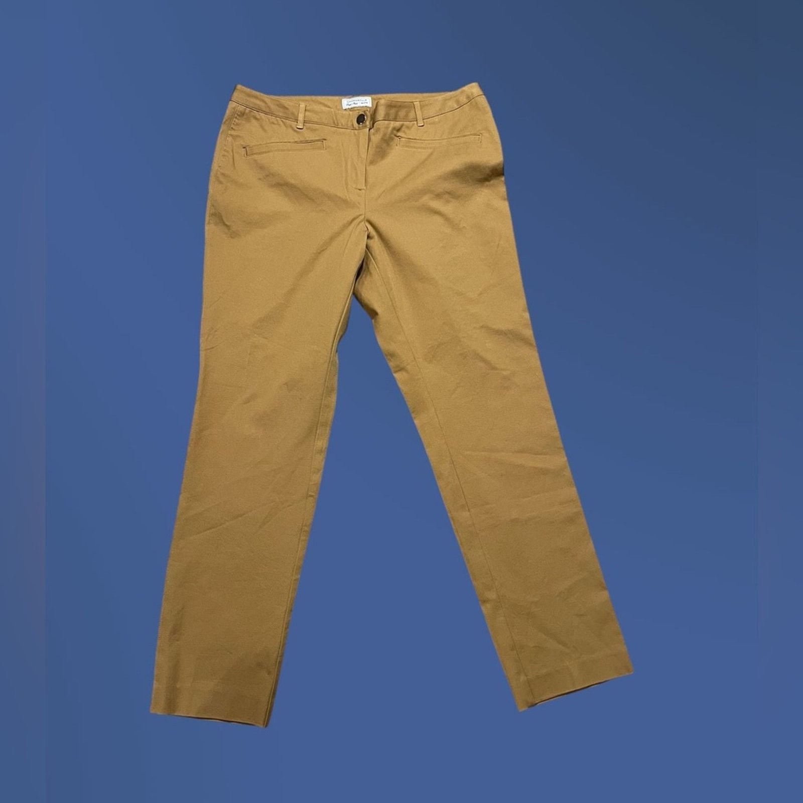Charter Club Charter Club Women's Khaki Chinos Size 34" / US 12 / IT 48 - 2 Thumbnail