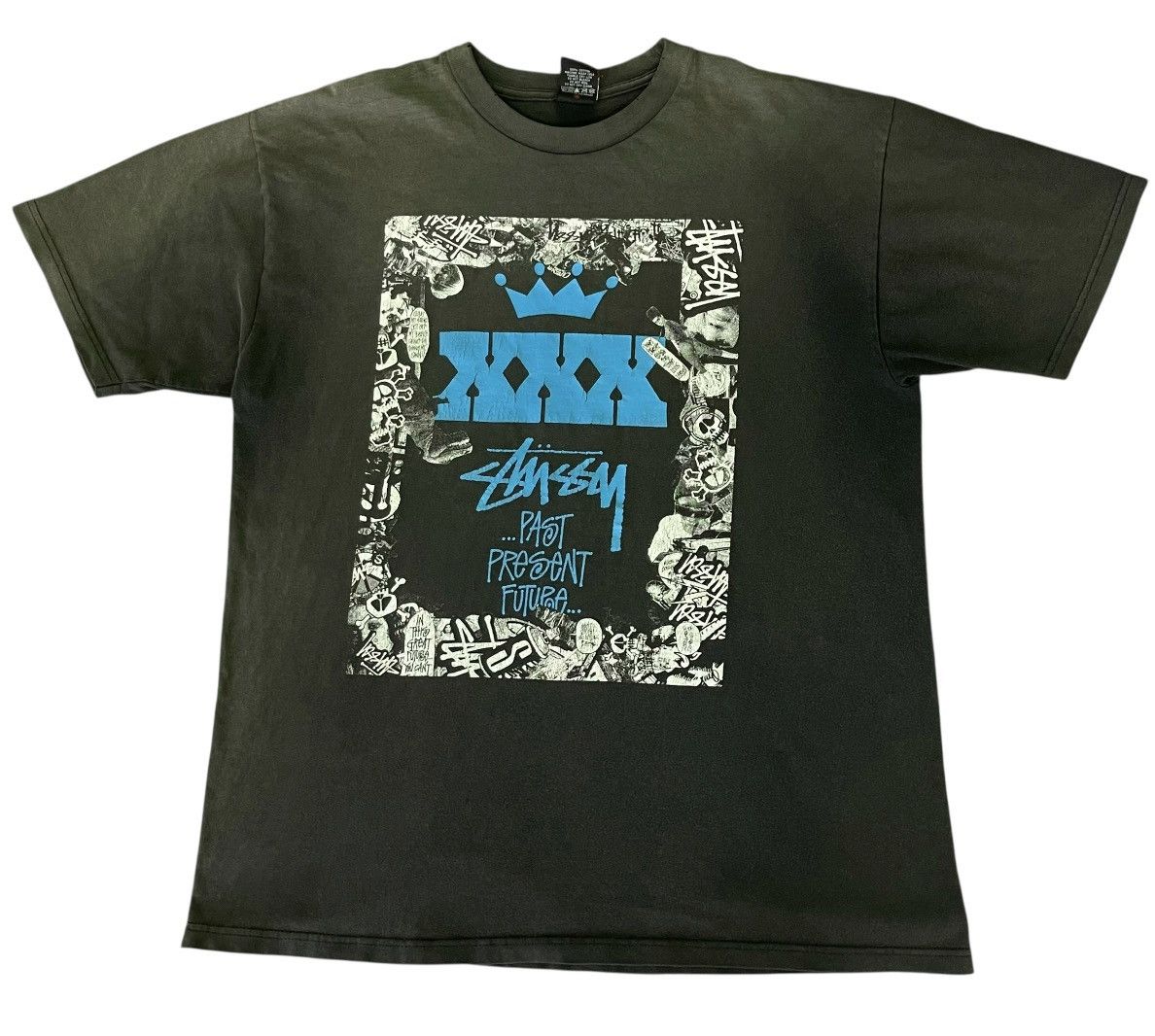 Stussy Thrashed Vintage Stüssy "XXX" 30th Anniversary T-shirt Size US L / EU 52-54 / 3 - 1 Thumbnail