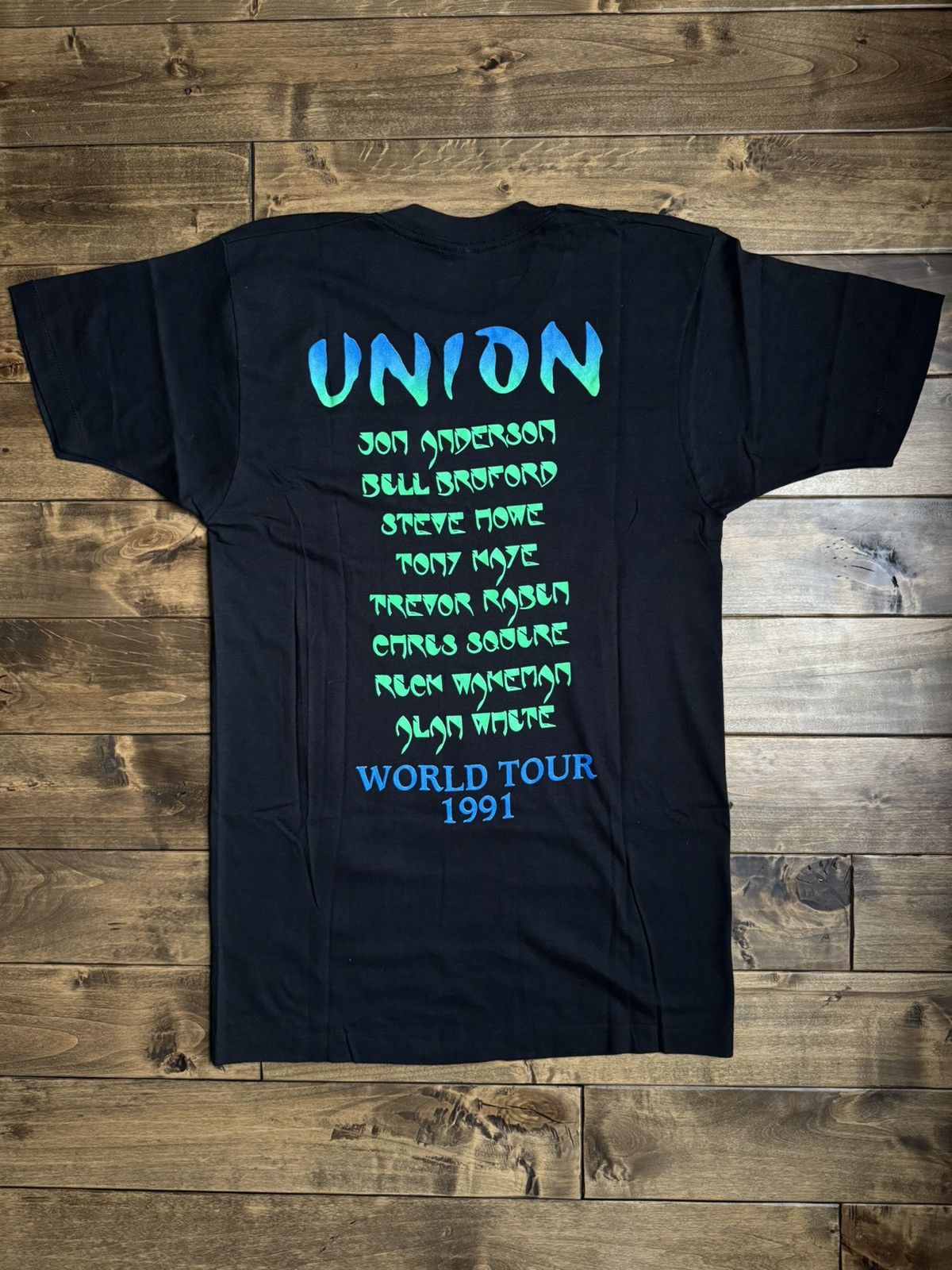 Vintage Rare Vintage Yes 90s Union Tour Band Tee Single Stitch Size US L / EU 52-54 / 3 - 2 Thumbnail