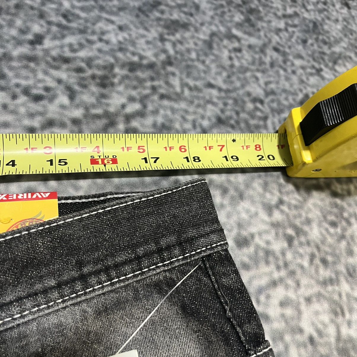 Avirex VINTAGE Y2K AVIREX BAGGY WIDE LEG GRUNGE SKATER JEANS NEW Size US 36 / EU 52 - 13 Thumbnail