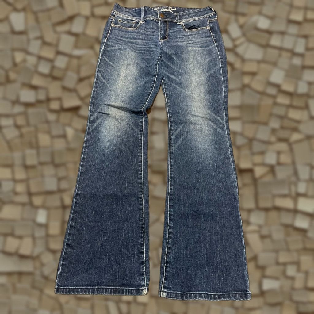American Eagle Outfitters VINTAGE American Eagle Outfitters Jeans Women's 32? Blue Denim Long Original Bootopen? Size 24" / US 00 / IT 34 - 1 Thumbnail