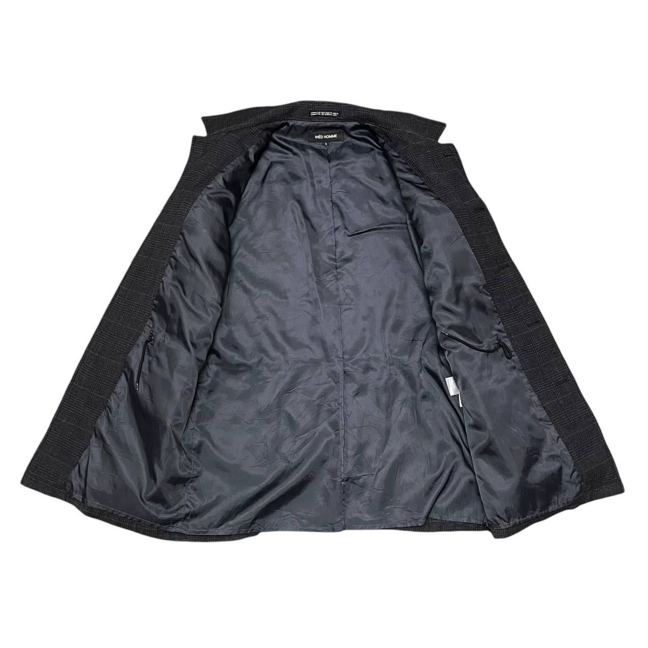 Yohji Yamamoto Vintage Ined Homme Yohji Yamamoto Wool Coat Size US M / EU 48-50 / 2 - 7 Thumbnail