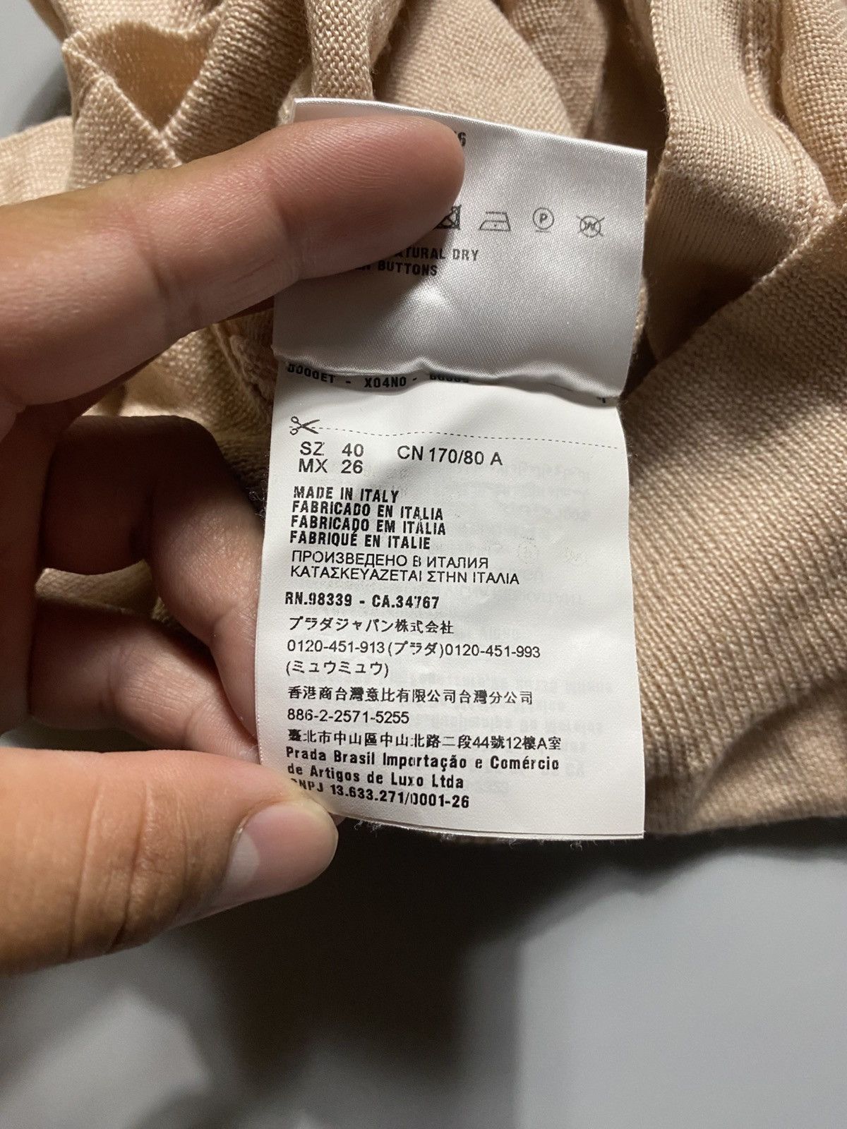 Miu Miu MIU MIU 2018 RIBBON CARDIGAN WOOL Size S / US 4 / IT 40 - 12 Thumbnail