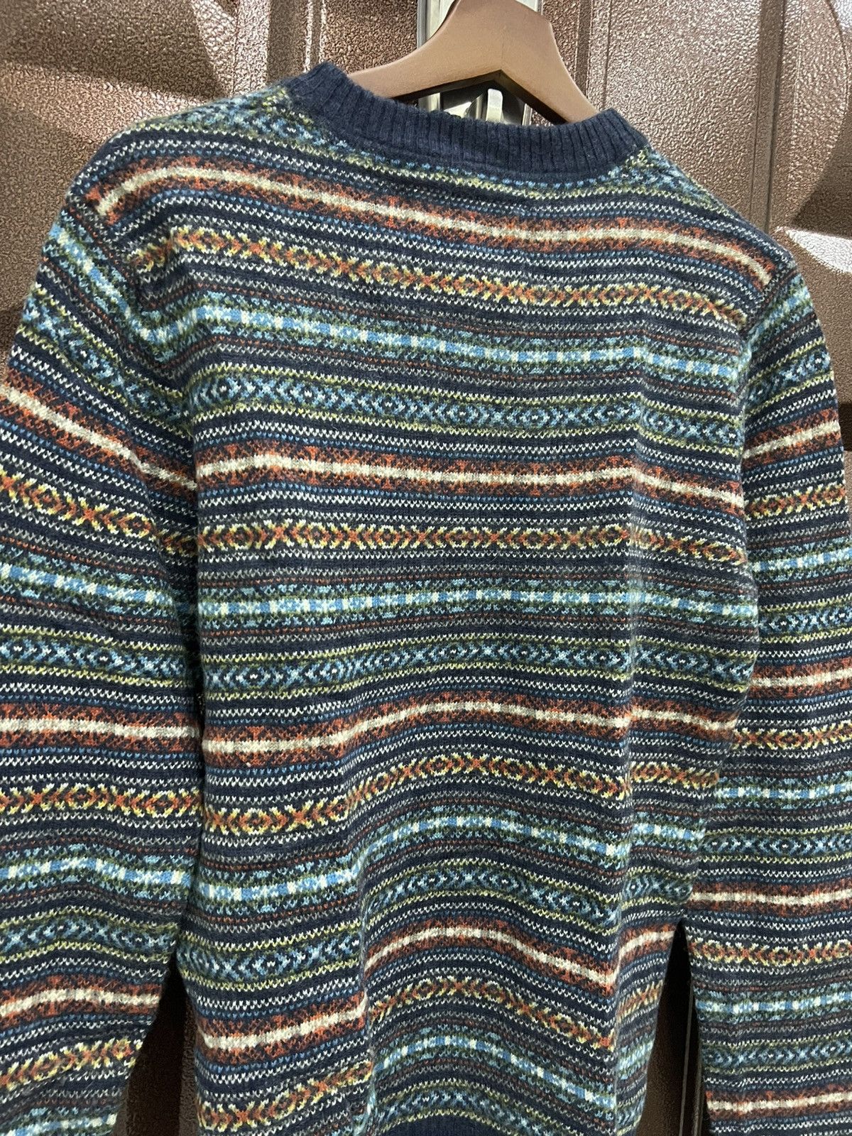 L.O.G.G. L.O.G.G HM Geometric Nordic Western Pullover Sweater Jumper Size US M / EU 48-50 / 2 - 7 Thumbnail