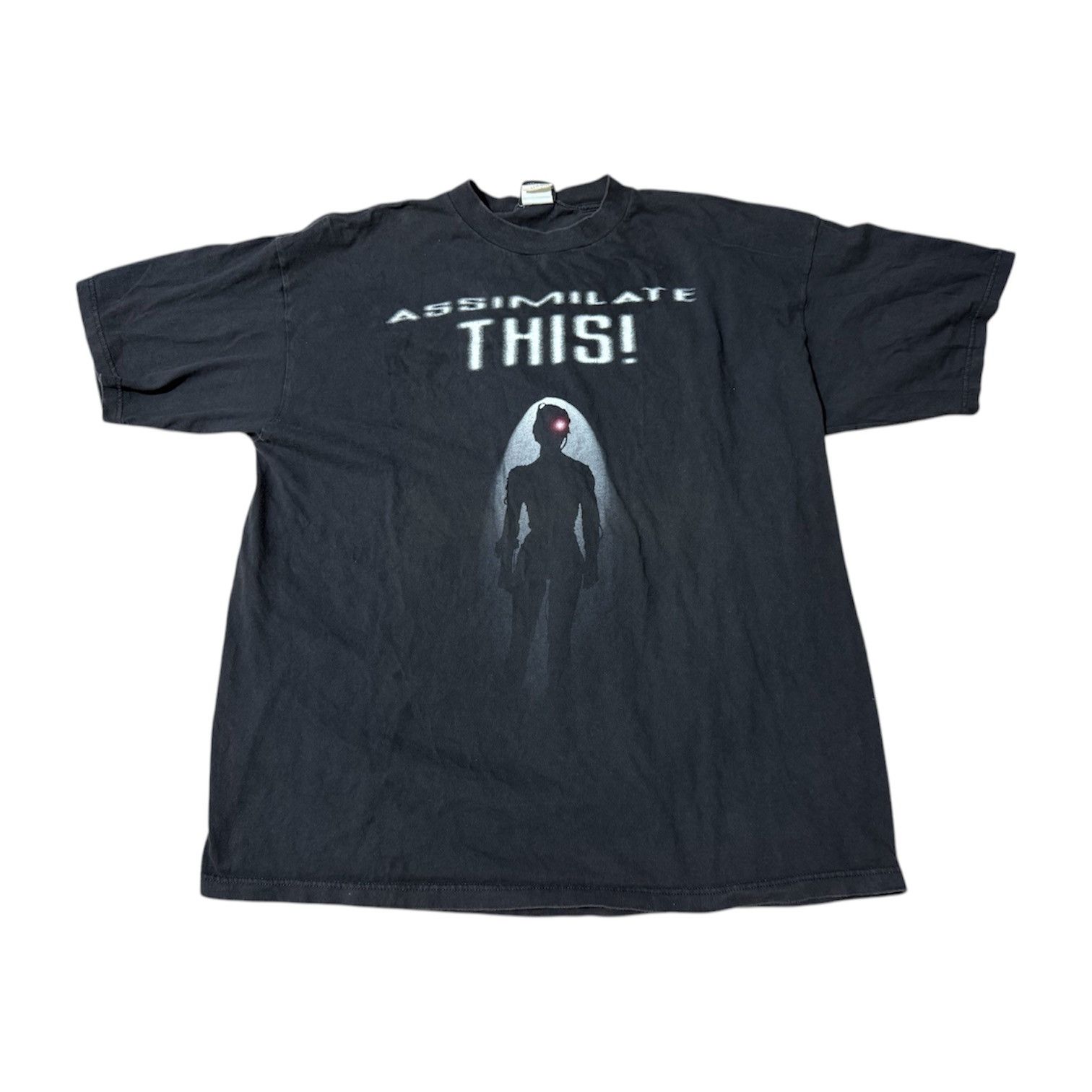 Vintage VTG 90s Star Trek Assimilate This! T Shirt Size US XXL / EU 58 / 5 - 1 Thumbnail
