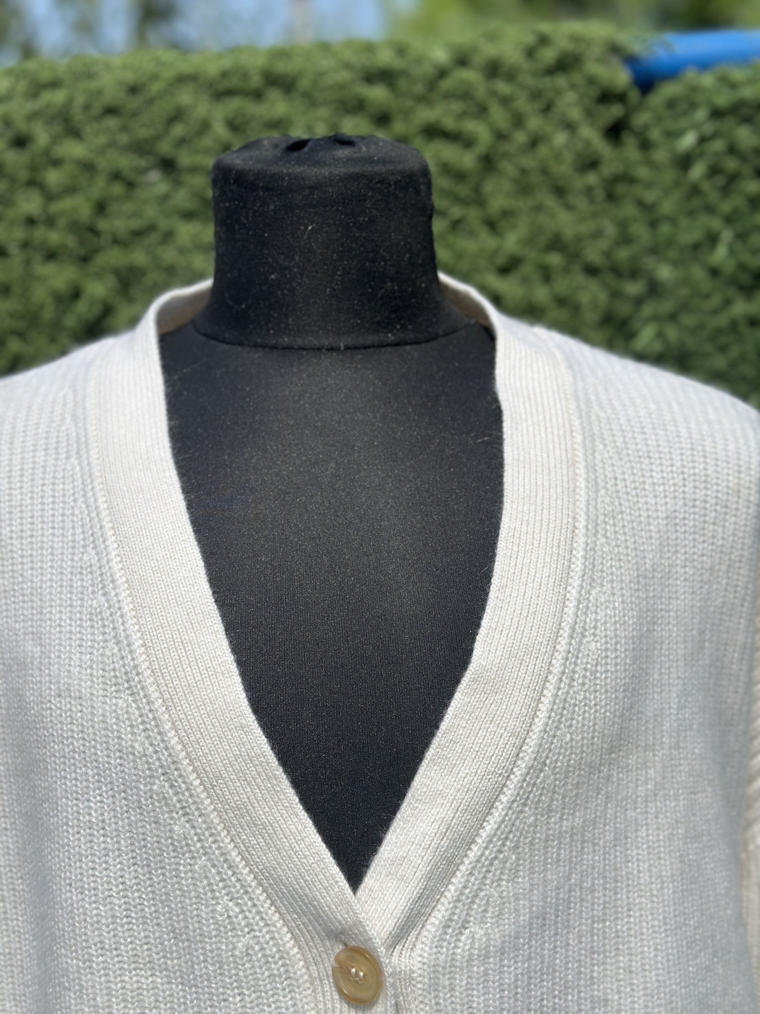 Other Jenni Kayne Knit Cocoon Cardigan Pure Cashmere Ivory Size XL Size XL / US 12-14 / IT 48-50 - 11 Thumbnail