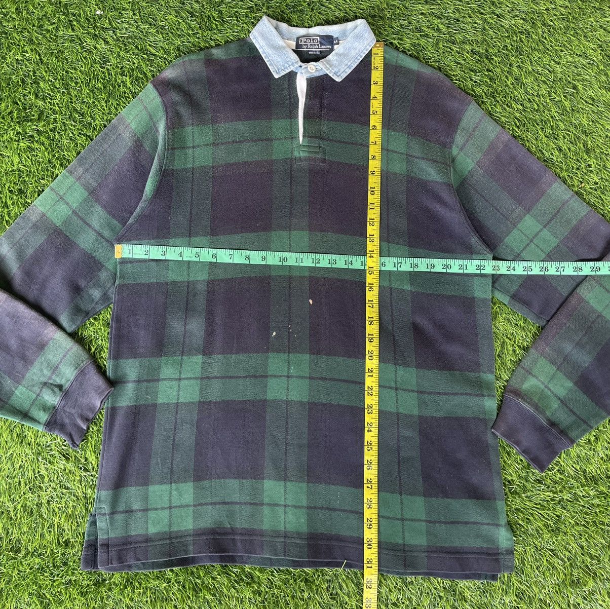 Polo Ralph Lauren Vintage’90s🔥POLO RALPH LAUREN🔥Polo Rugby Faded Longsleeve Size US L / EU 52-54 / 3 - 13 Thumbnail