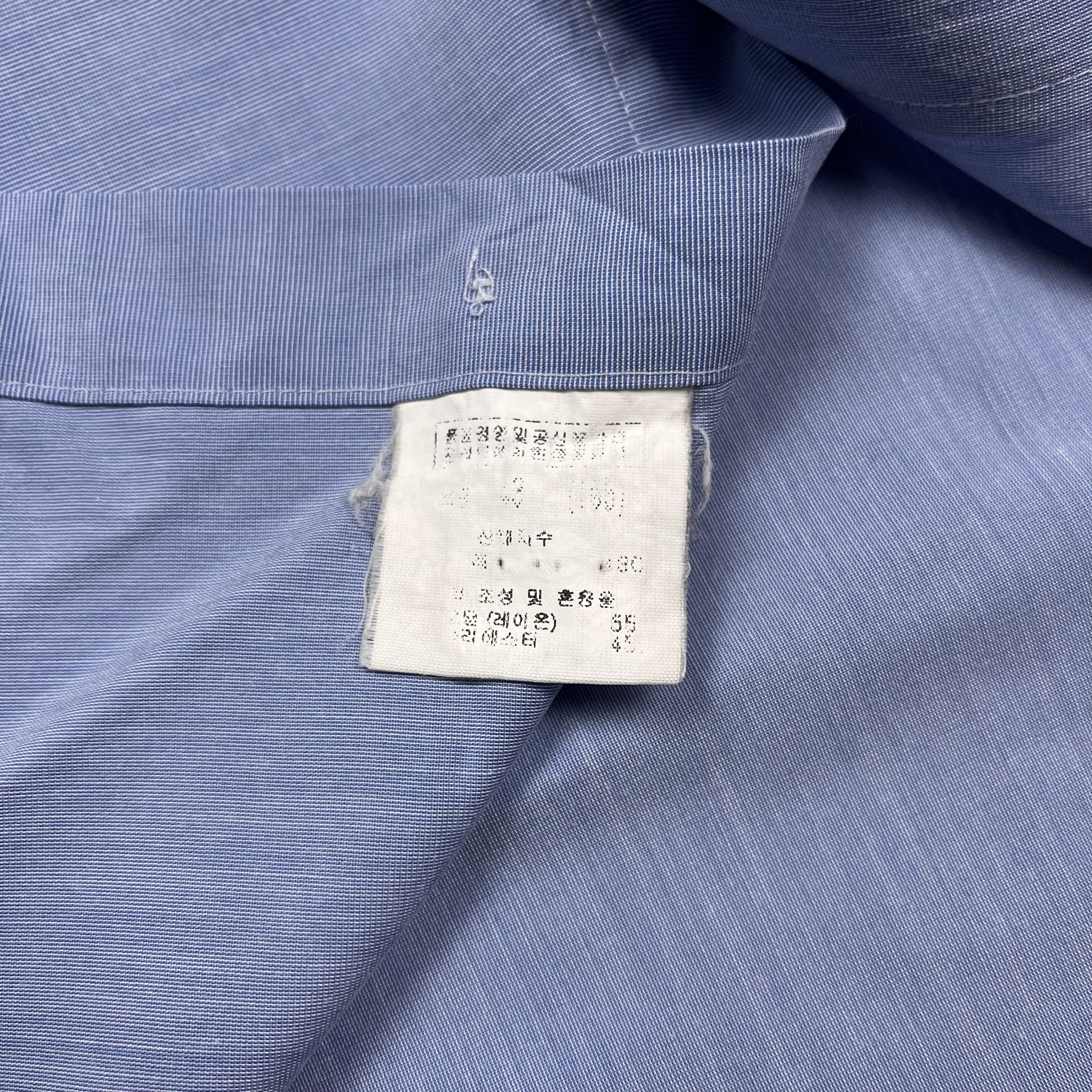 Balenciaga Balenciaga BB Logo Pocket Button Up Shirt Size US XL / EU 56 / 4 - 7 Thumbnail