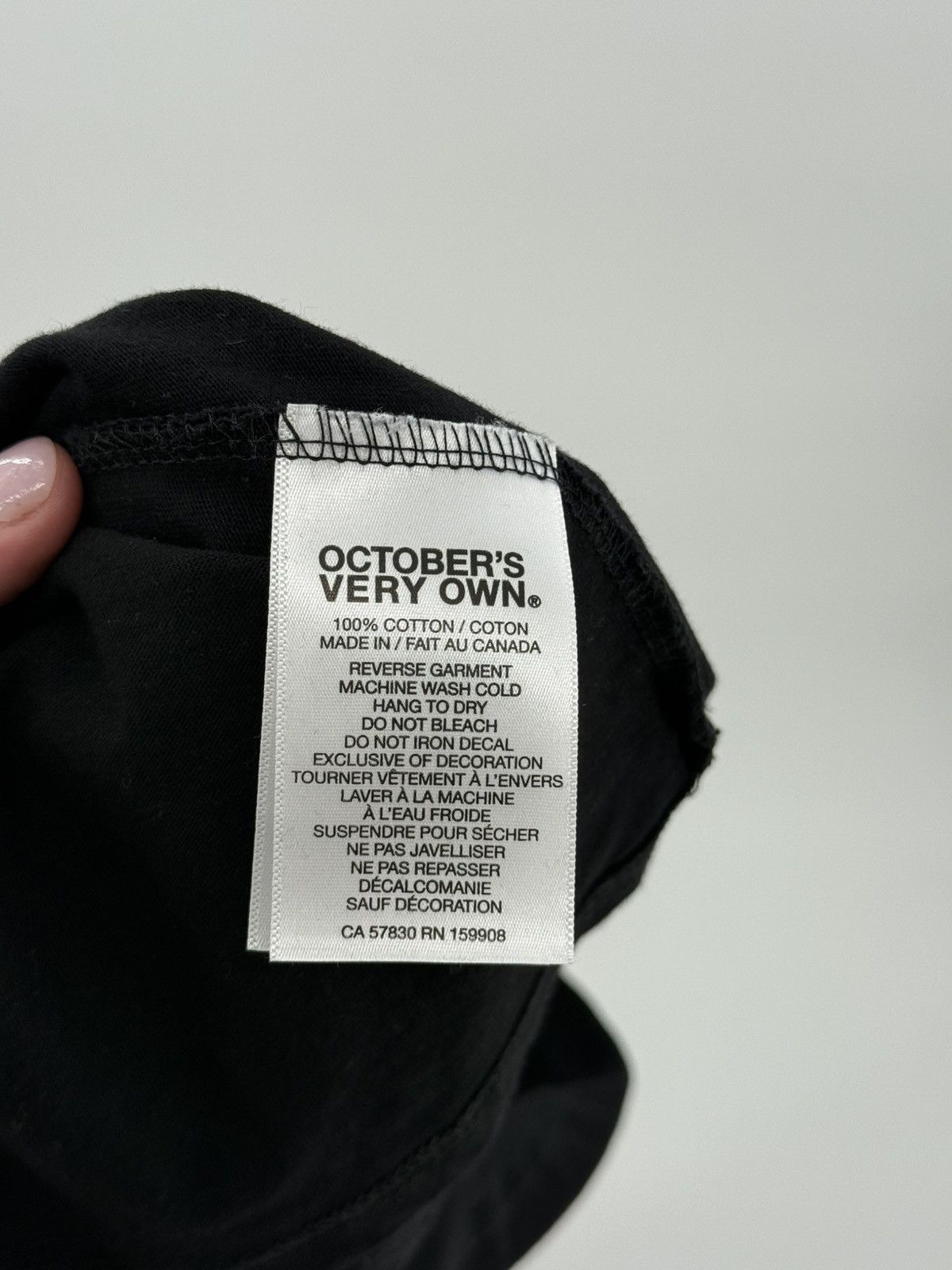 October's Very Own Ovo Octobers Very Own Long Sleeve T Shirt Black Mens L Size US L / EU 52-54 / 3 - 8 Thumbnail