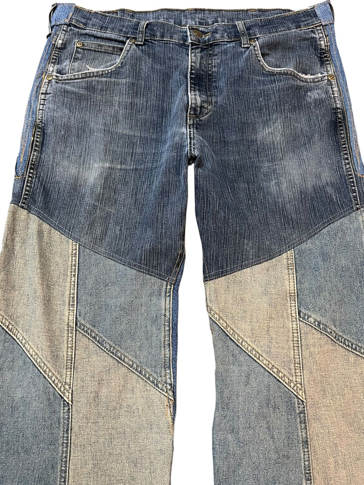 Wrangler Vintage Wrangler Flare Bootcut Hybrid Denim Size US 35 - 2 Thumbnail