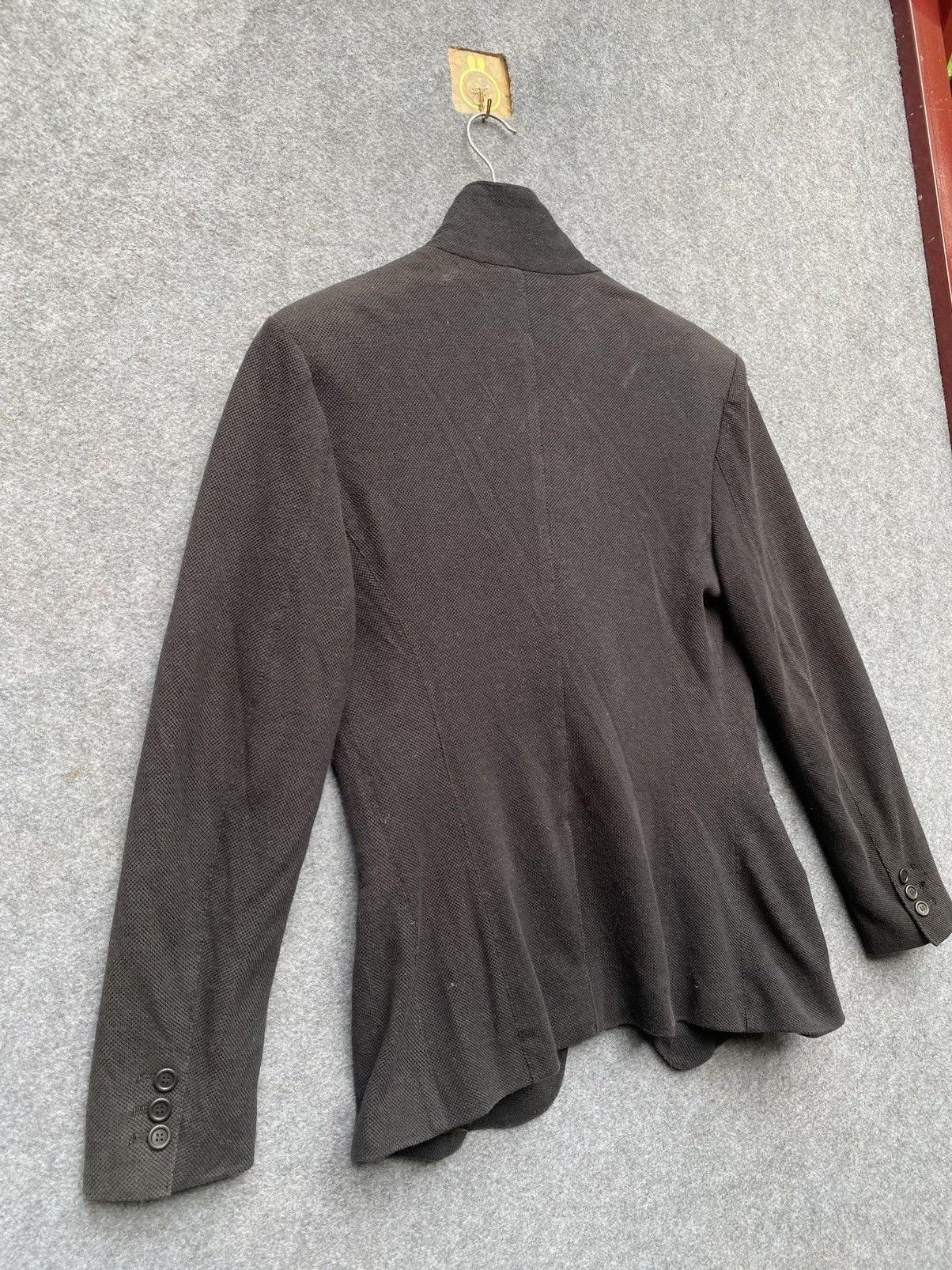 Yohji Yamamoto Yohji Yamamoto "The Ginza Story" Shawl Collar Knit Blazer Size S / US 4 / IT 40 - 11 Thumbnail