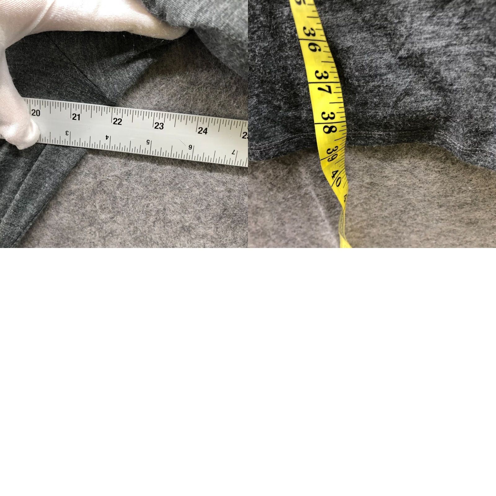 Ann Taylor Ann Taylor Wrap Dress Size 14 Gray Knee Length 3/4 Sleeve Genuine Side Tie Size XL / US 12-14 / IT 48-50 - 8 Thumbnail