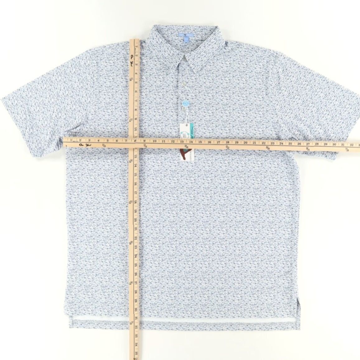 Vintage Genteal Brrr Printed Mako Shark High Stretch Polo Shirt Gray Men's 2XL Size US XXL / EU 58 / 5 - 3 Thumbnail