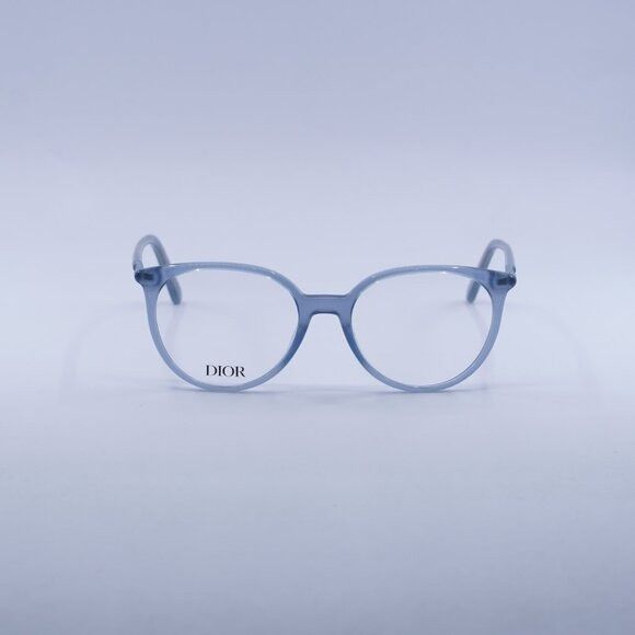 Dior 🕶️ New Dior MINI CD O B1I 3000 Eyeglasses - Shiny Blue Size ONE SIZE - 2 Thumbnail