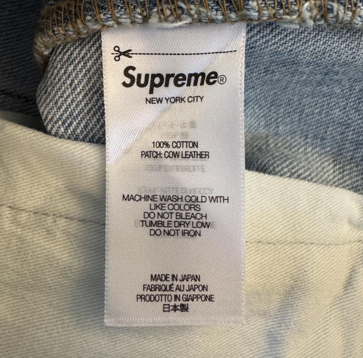 Supreme Supreme Stone Washed Slim Jean Size US 32 / EU 48 - 5 Thumbnail