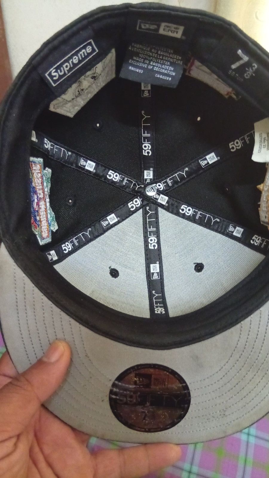 New Era × Supreme Supreme New Era World Famous Coliseum New York Cap Size ONE SIZE - 2 Thumbnail