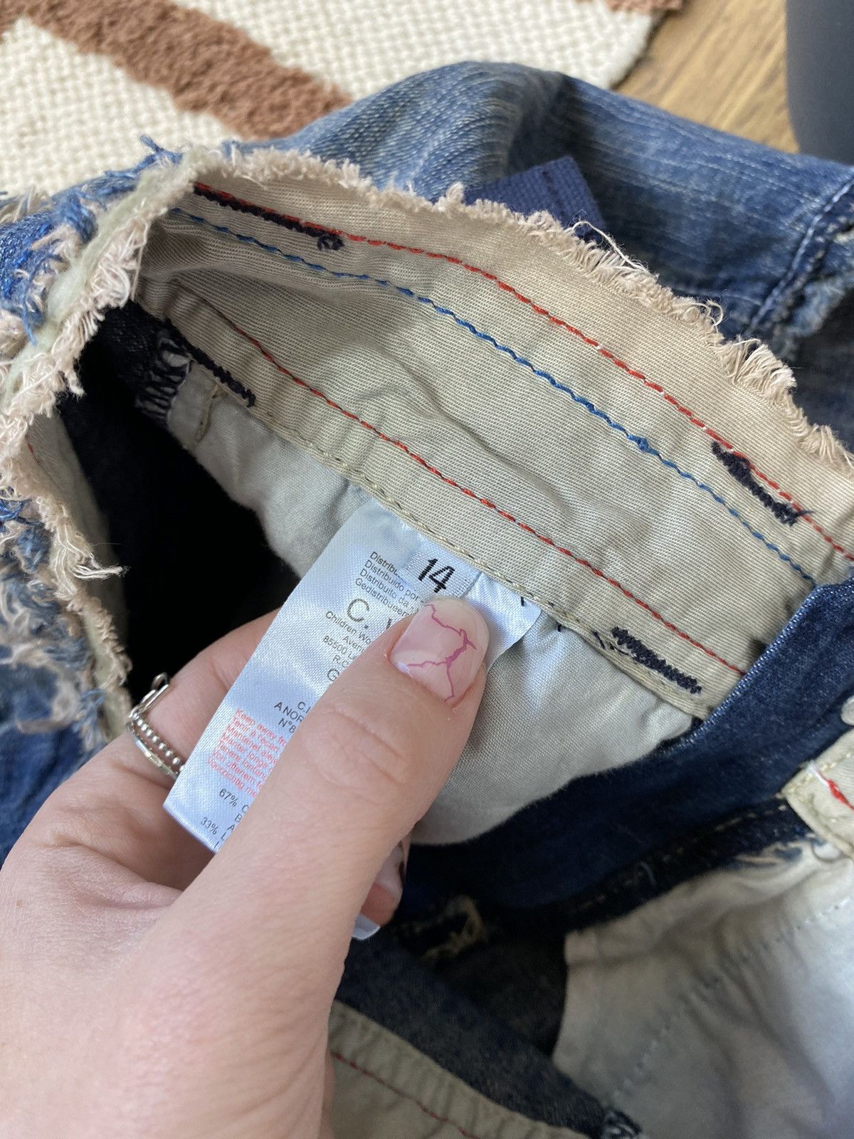 Marithe + Francois Girbaud 💮MARITHE FRANCOIS GIRBAUD DENIM SHORTS💮 Size 36" / US 14 / IT 50 - 8 Thumbnail