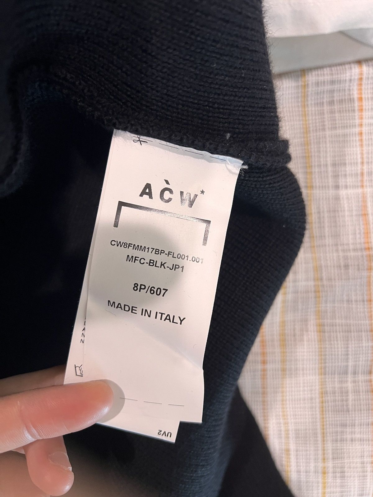A-COLD-WALL* Merino wool sweater Size US XL / EU 56 / 4 - 3 Thumbnail