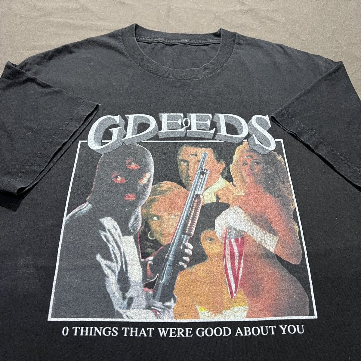 Other Vintage Y2K GDEEDS graphic streetwear Tee punk Size US L / EU 52-54 / 3 - 1 Thumbnail