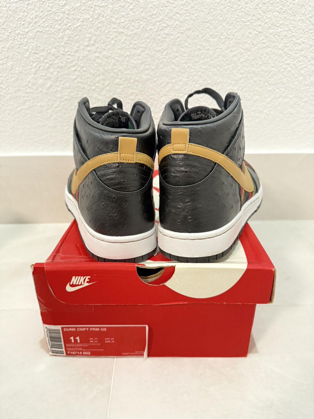 Nike Nike Dunk CMFT Premium Tiger Camo Ostrich Size 11 Size US 11 / EU 44 - 5 Thumbnail