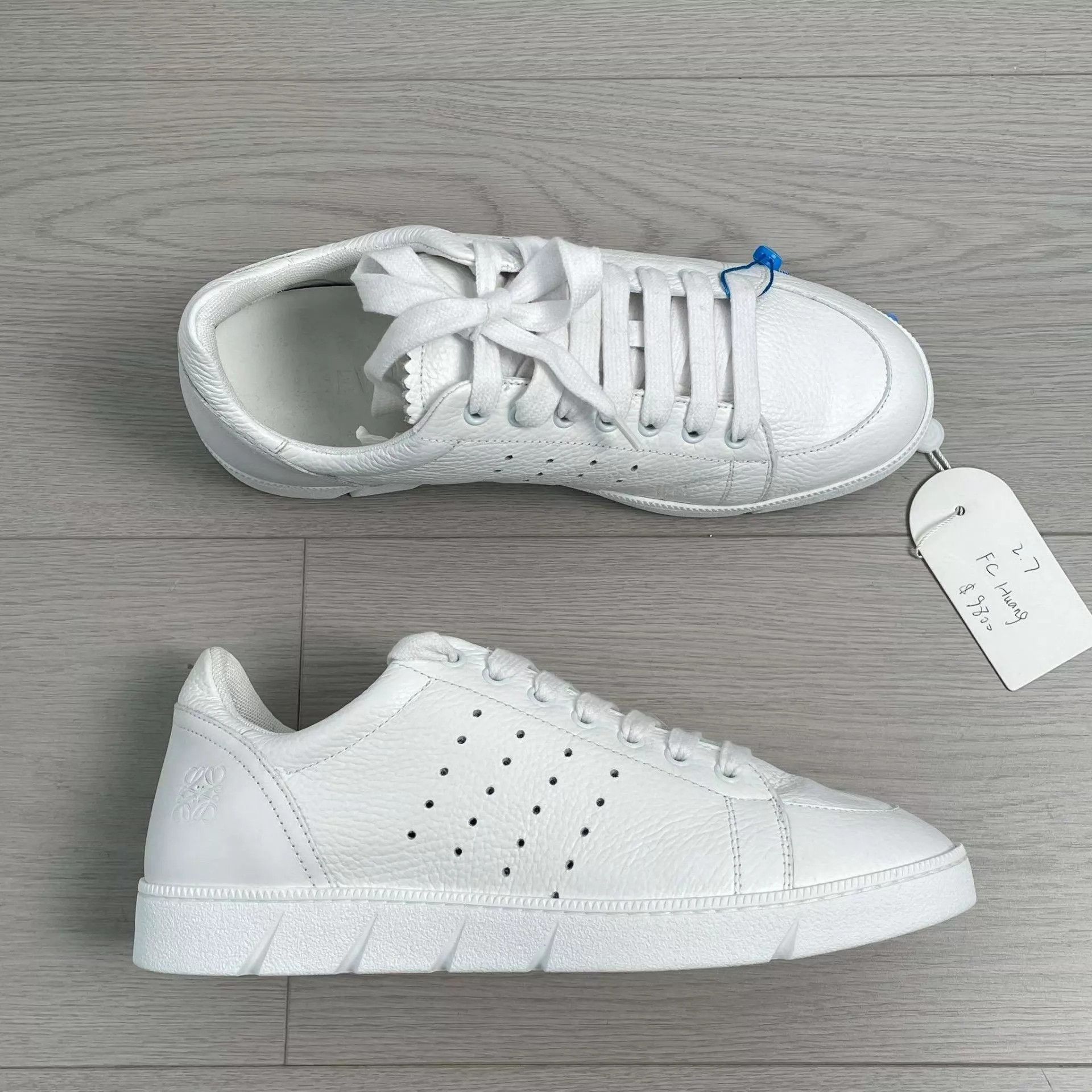 Loewe LOEWE White Men's 42 EU Leatherless Shoes Size US 9 / EU 42 - 6 Thumbnail