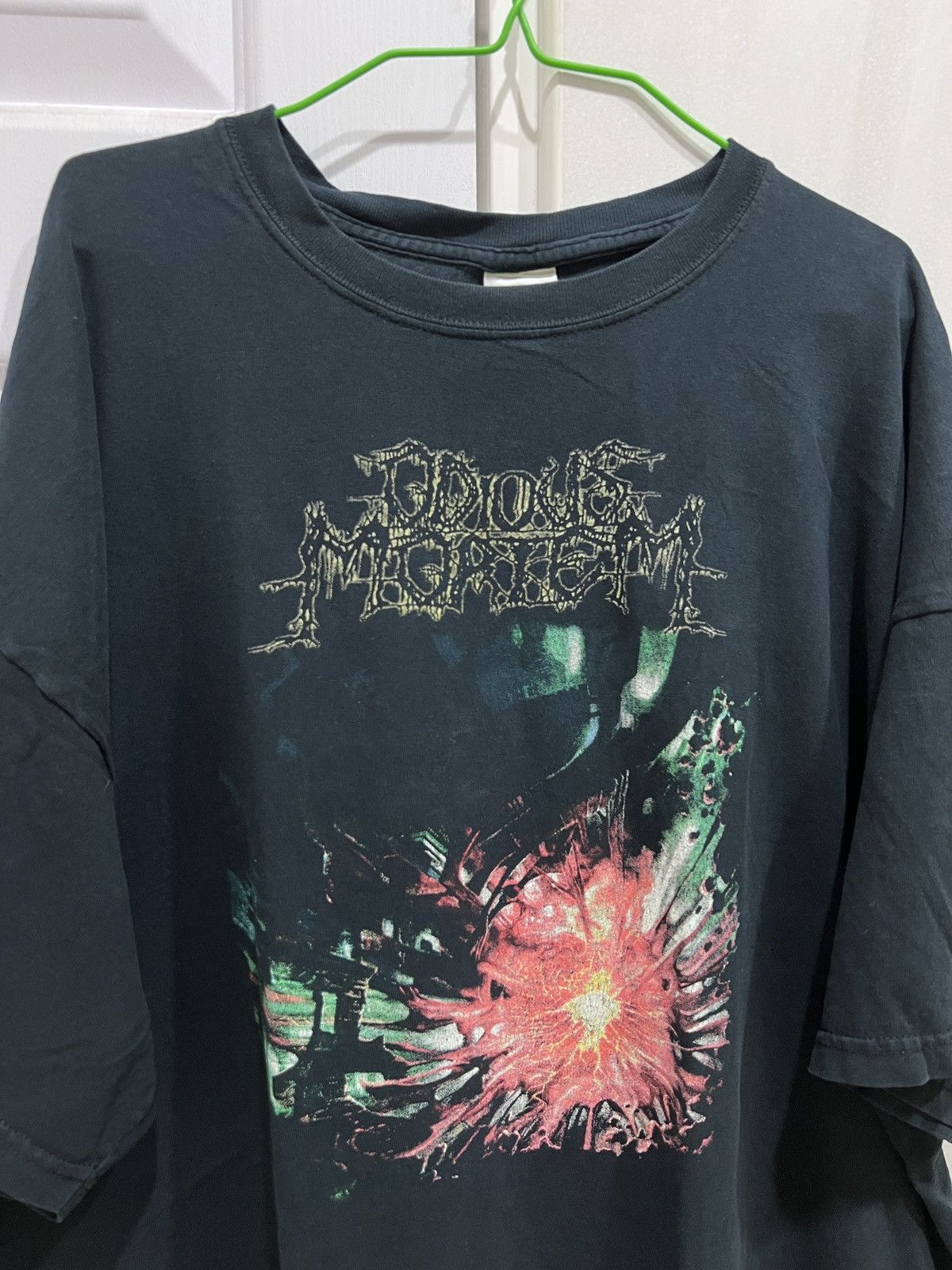 Band Tees Vintage Y2K Odious Mortem Cryptic Implosion Death Metal 2XL Size US XXL / EU 58 / 5 - 1 Thumbnail