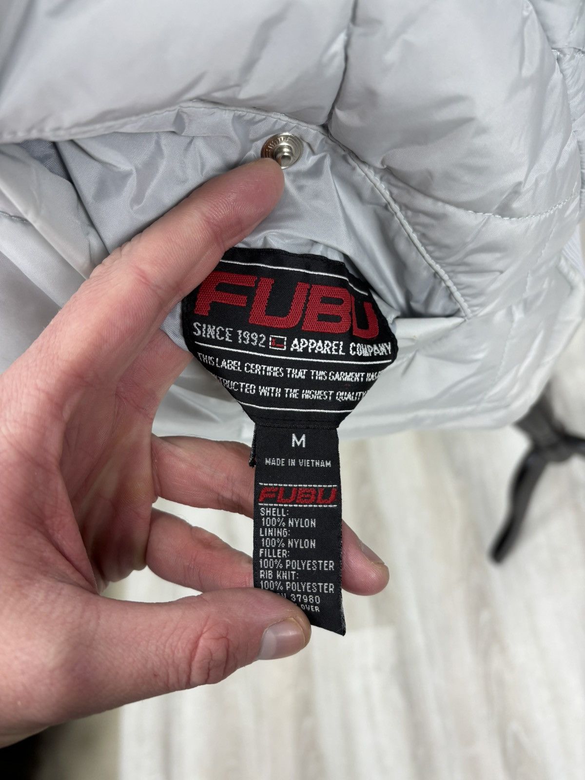 Fubu Mens vintage reversible bomber jacket FUBU Size M Size US M / EU 48-50 / 2 - 7 Thumbnail