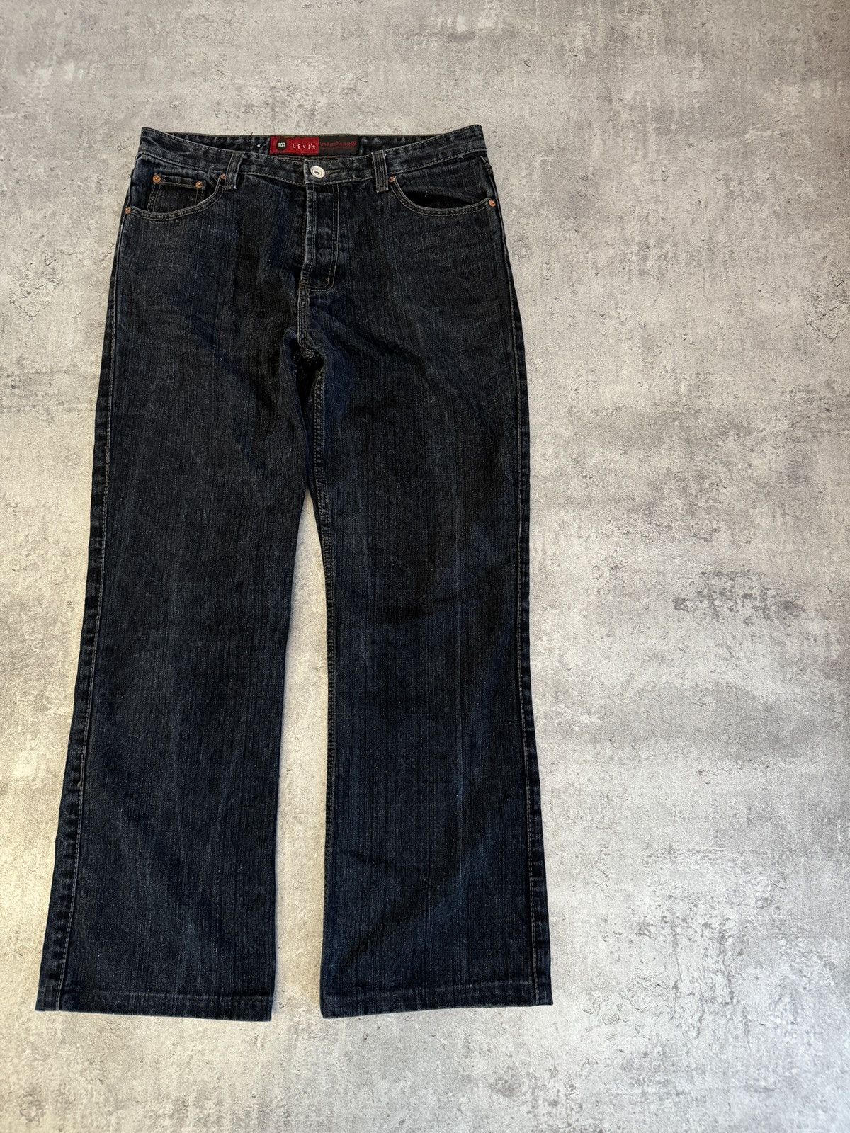 Levi's × Vintage Levi’s 507 Vintage Baggy Jeans Denim black 90s rap skate y2k Size US 34 / EU 50 - 5 Thumbnail