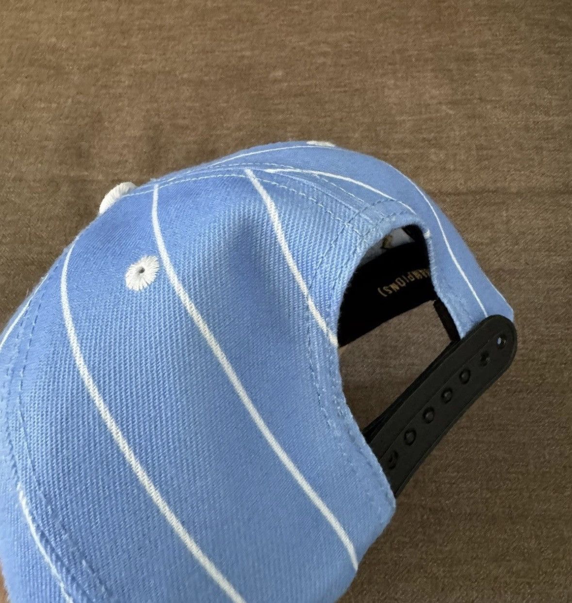 Other SWAYVE ORIGINAL - SnapBack hat BLUE & WHITE PINSTRIPE HAT Size ONE SIZE - 3 Thumbnail