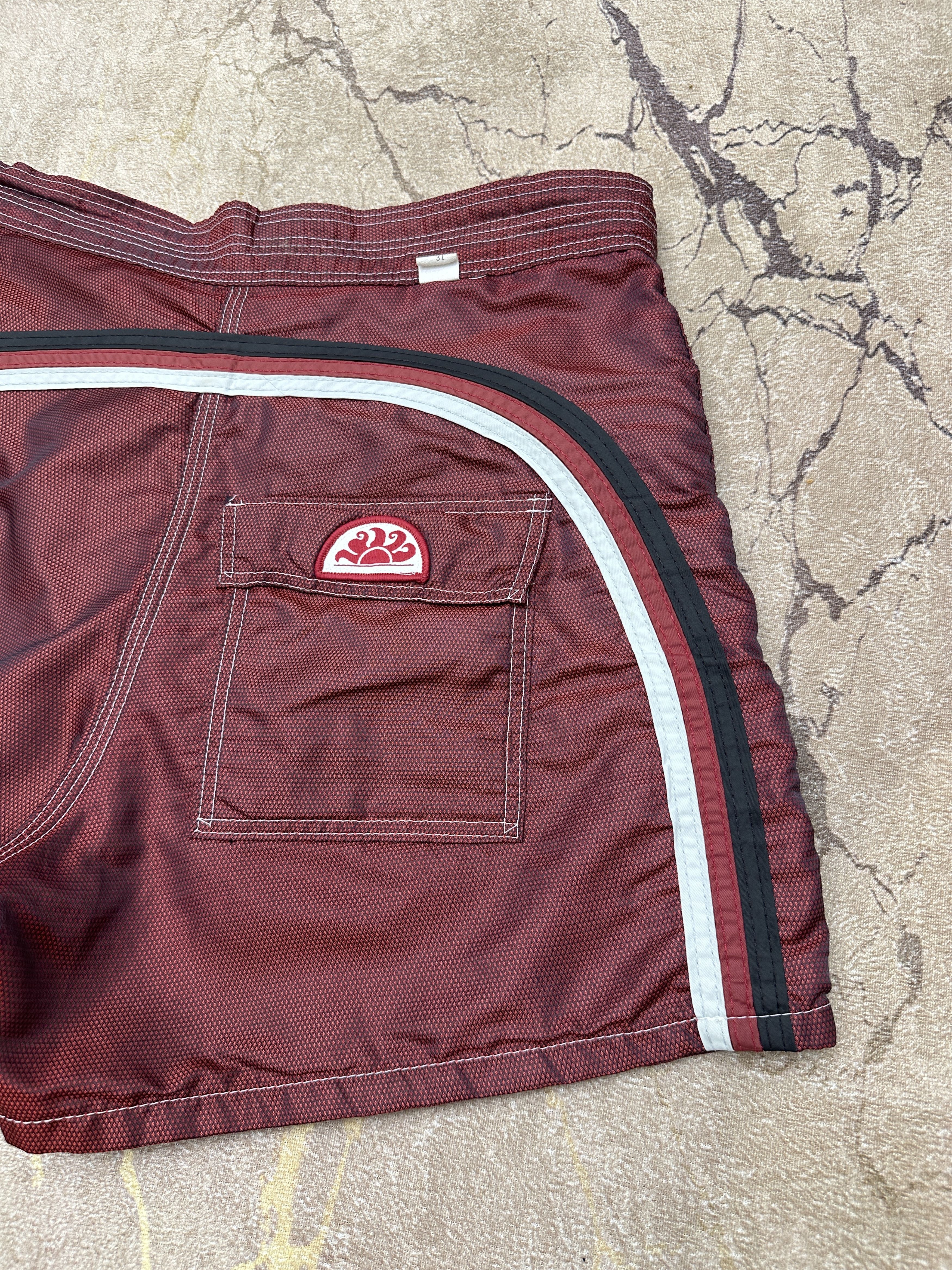 Sundek Sundek 31 Surf Beach Board Shorts Trunks Bath Suit Size 31 S Size US 31 - 5 Thumbnail
