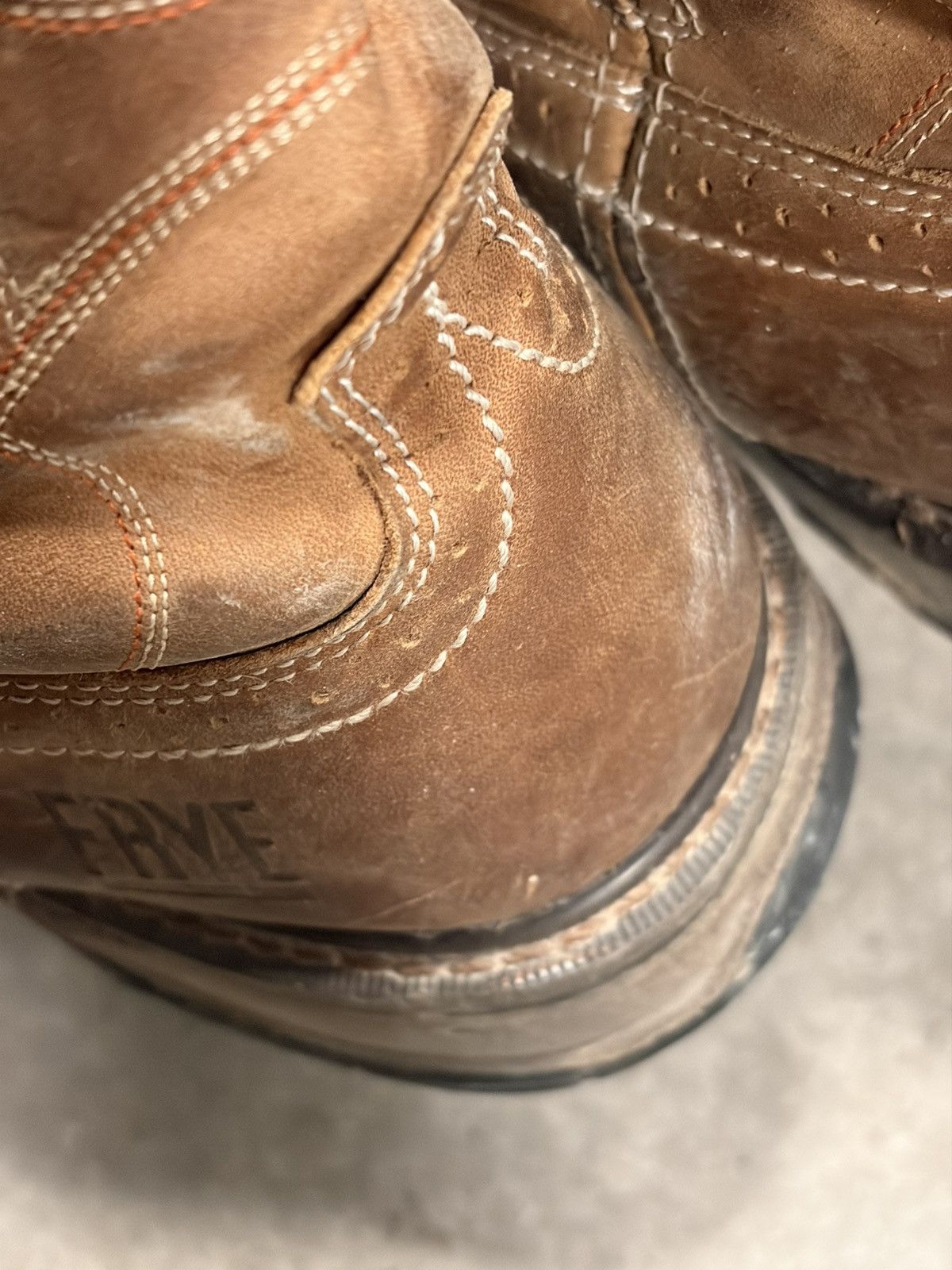 Frye Frye Supply Boots Leather Waterproof Work Slip Resistant Size US 12 / EU 45 - 14 Thumbnail