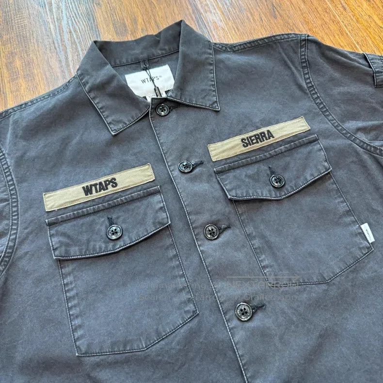 Wtaps Wtaps Two-piece shirt with washable workwear Size US S / EU 44-46 / 1 - 1 Thumbnail