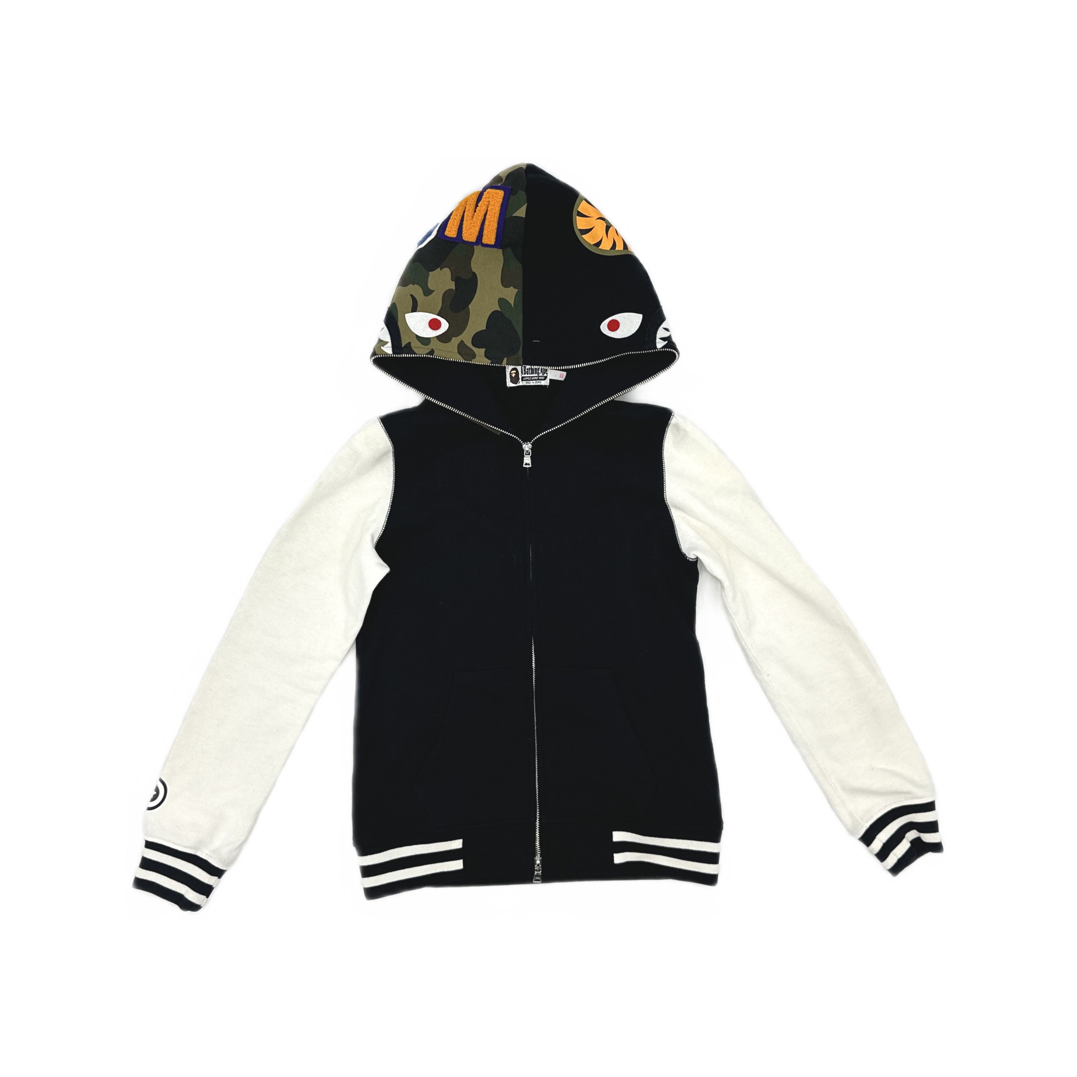 Bape A BATHING APE Shark Camo Hoodie Size XS Size US XS / EU 42 / 0 - 1 Thumbnail