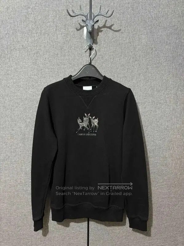 Burberry Burberry Black Cotton Logo Sweatshirt. Size XXS / US 00 / IT 34 - 1 Thumbnail
