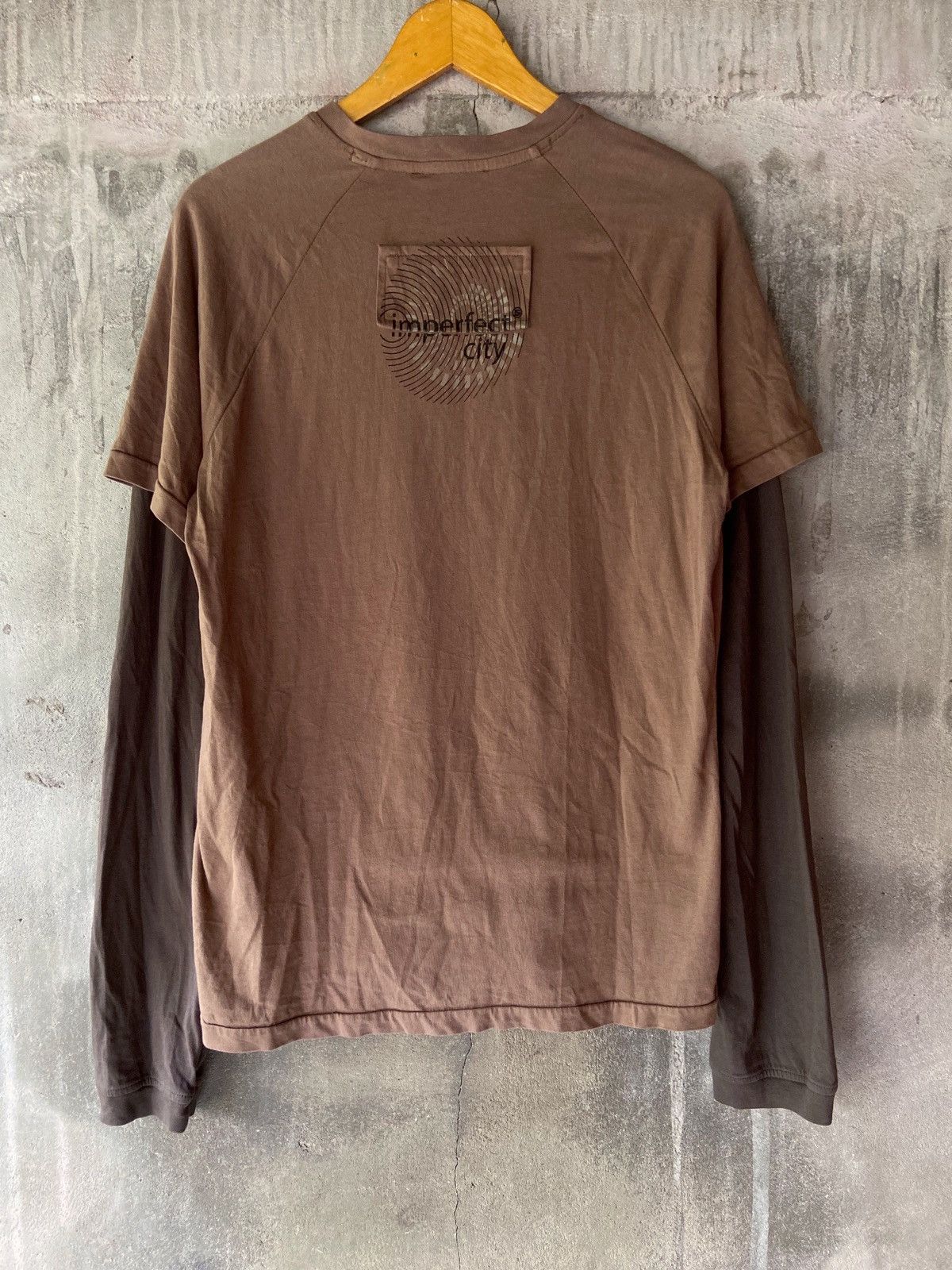 Japanese Brand DOUBLE LAYER IMPERFECT CITY LONG SLEEVE Size US L / EU 52-54 / 3 - 2 Thumbnail