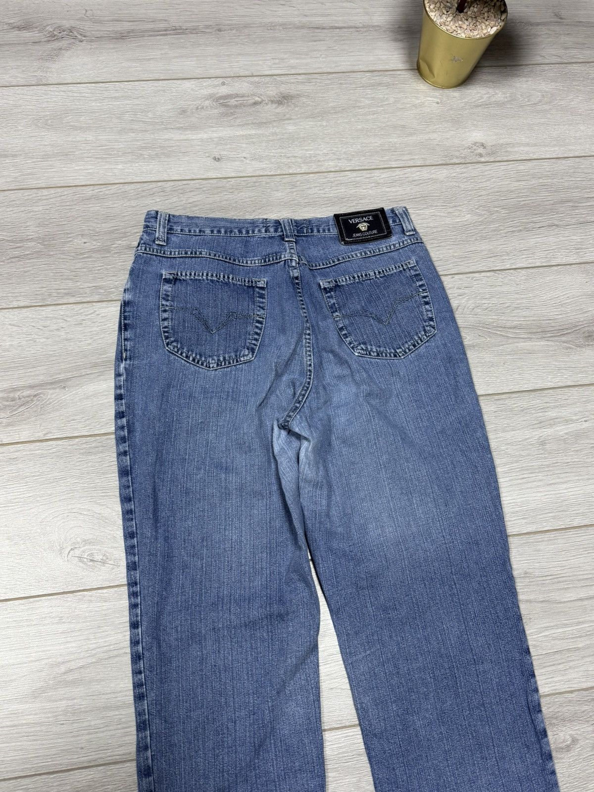 Versace Versace Jeans Couture vintage pants medusa head Size US 33 - 4 Thumbnail