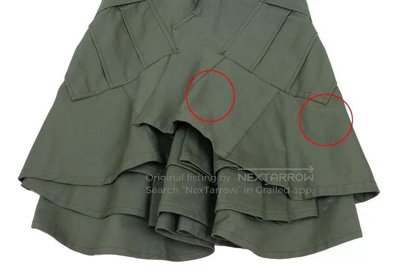 Junya Watanabe JUNYA WATANABE size S Work skirt Size 25" / US 0 / IT 36 - 4 Thumbnail