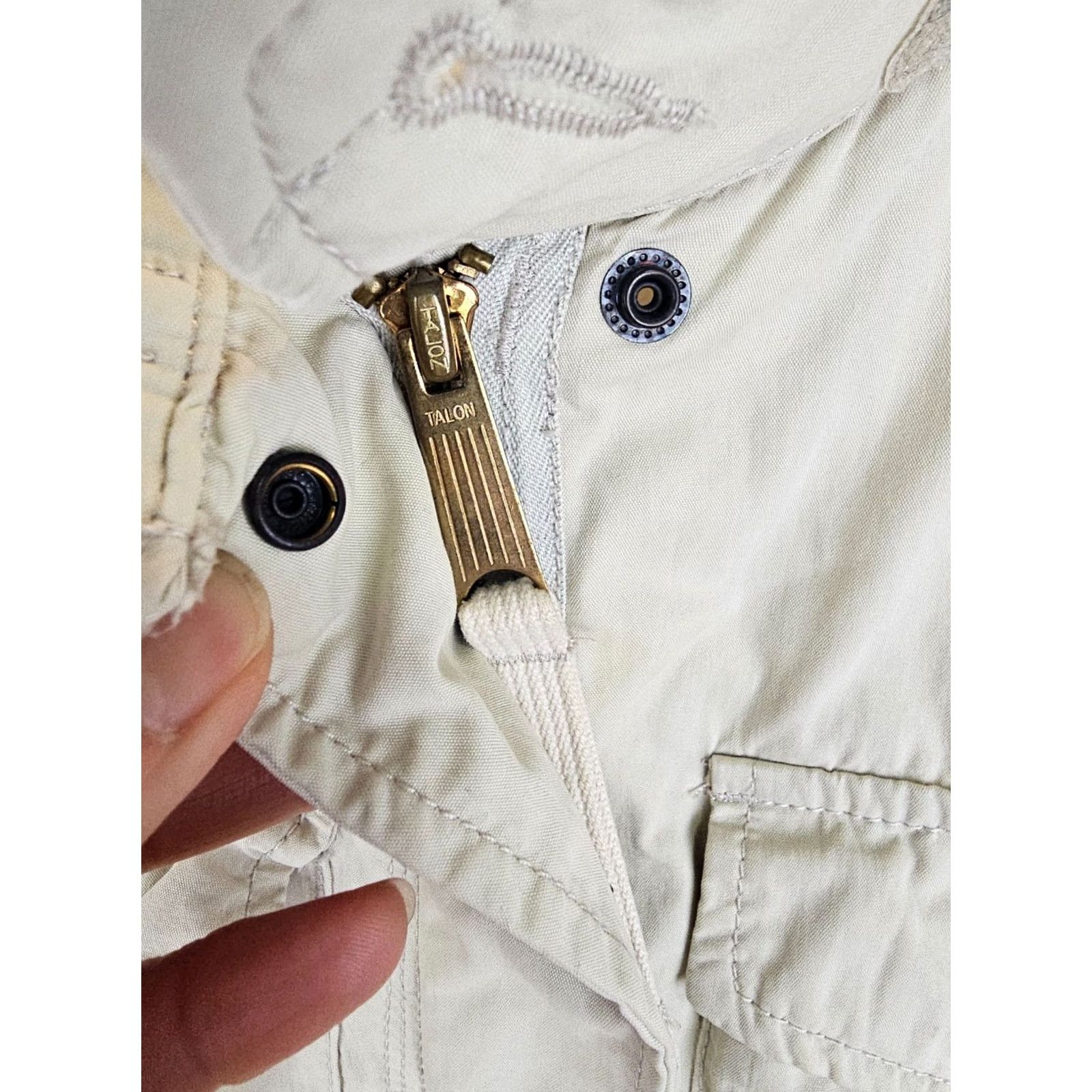 Ralph Lauren DENIM & SUPPLY RALPH LAUREN POLO BEIGE COTTON M-1965 MILITARY JACKET SZ S Mens Jacket Beige Cotton 16 INCH 19 INCH 25 INCH 27 INCH Size US S / EU 44-46 / 1 - 5 Thumbnail