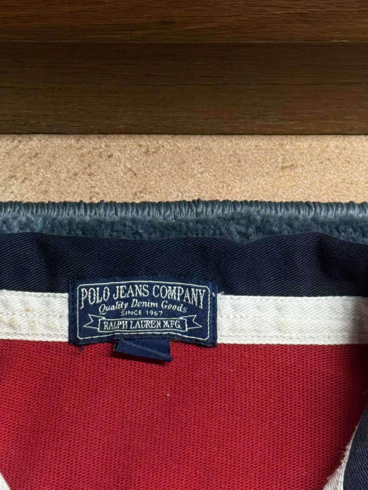 Polo Ralph Lauren Vintage Polo By Ralph Lauren Big Logo Polo Tee Size US M / EU 48-50 / 2 - 3 Thumbnail